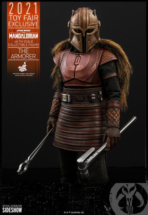 The Mandalorian TMS044 The Armorer 1/6th Scale 2021 Toy Fair Exclusive Collectible Figure Gallery Image 14