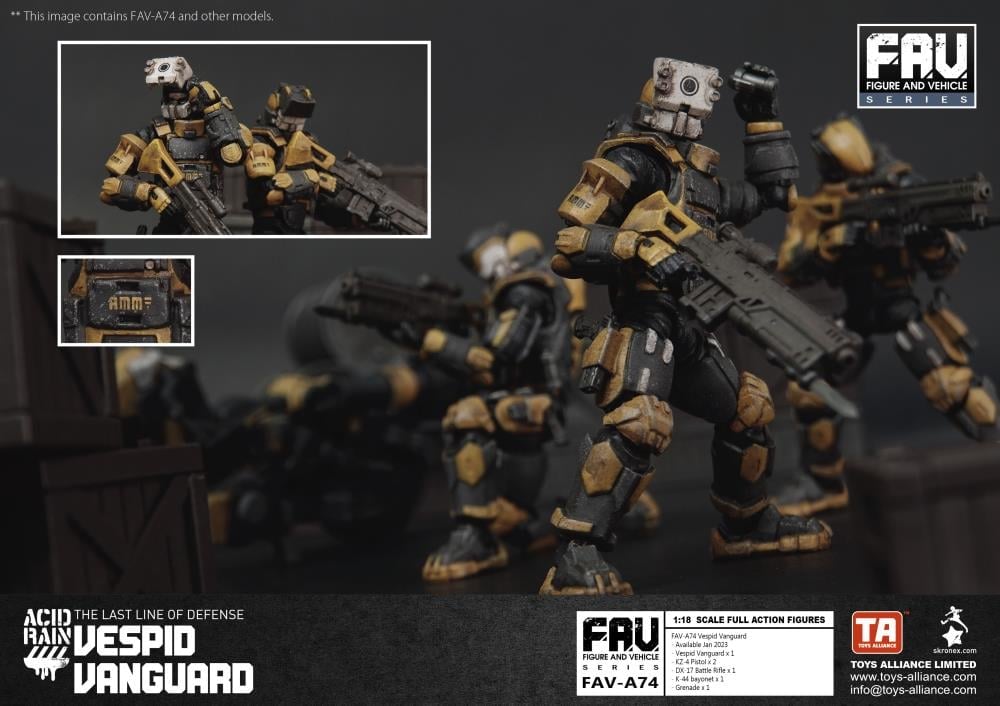 Acid Rain FAV-A74 Vespid Vanguard Action Figure Gallery Image 6