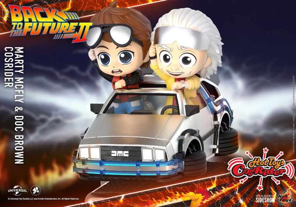Back to the Future Part II CosRider Marty and Doc