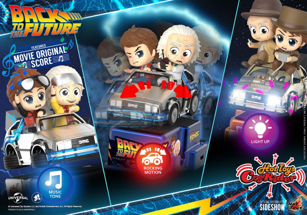 Back to the Future Part III CosRider Marty and Doc Gallery Image 7