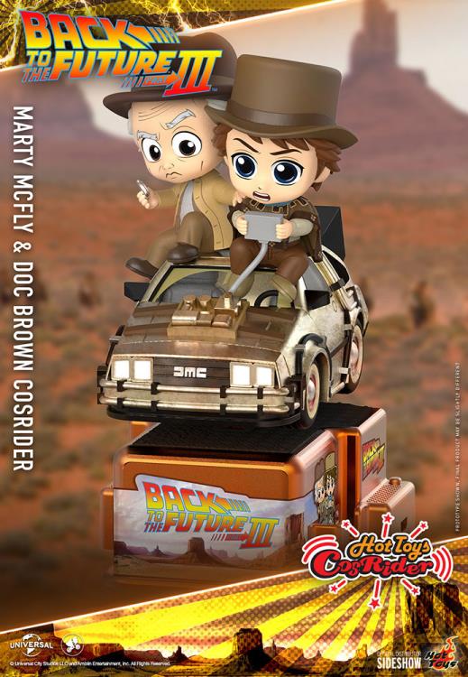 Back to the Future Part III CosRider Marty and Doc Gallery Image 4
