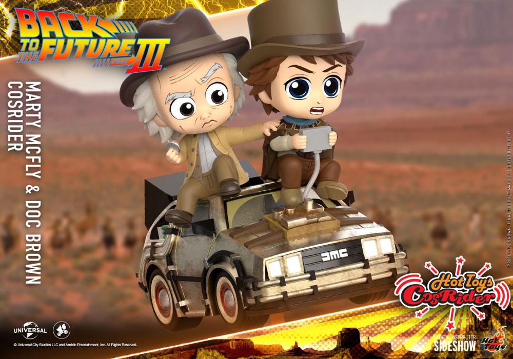 Back to the Future Part III CosRider Marty and Doc Gallery Image 5
