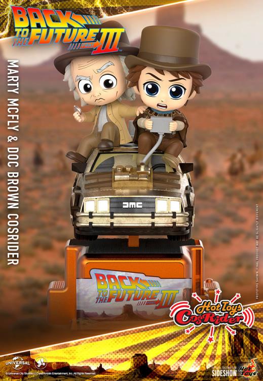 Back to the Future Part III CosRider Marty and Doc Gallery Image 3