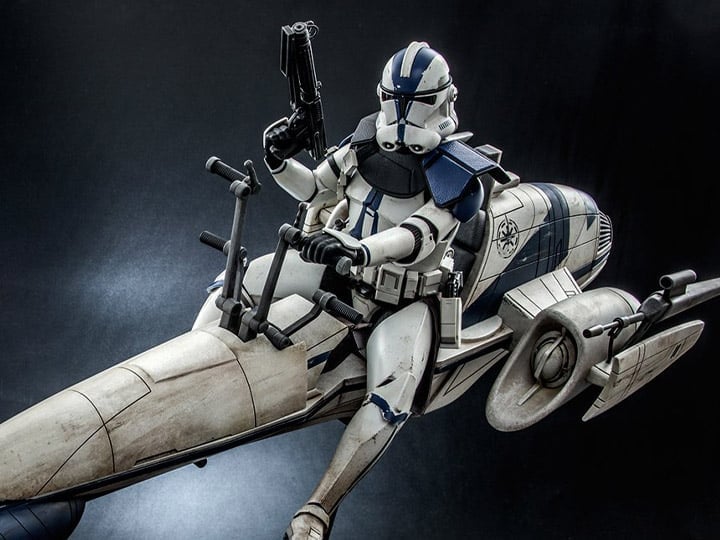 Star Wars: The Clone Wars TMS076 Commander Appo & BARC Speeder 1