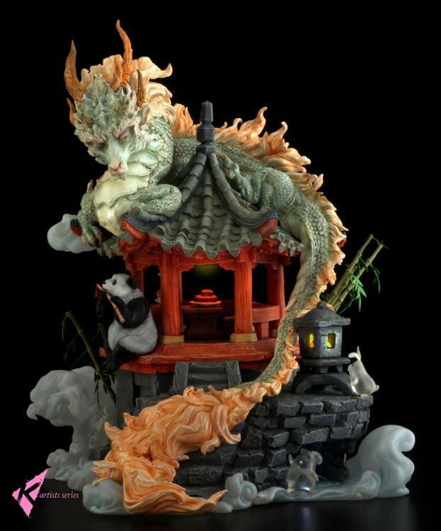 Maria Panfilova Artist Series Dragon's Lullaby Statue Gallery Image 3