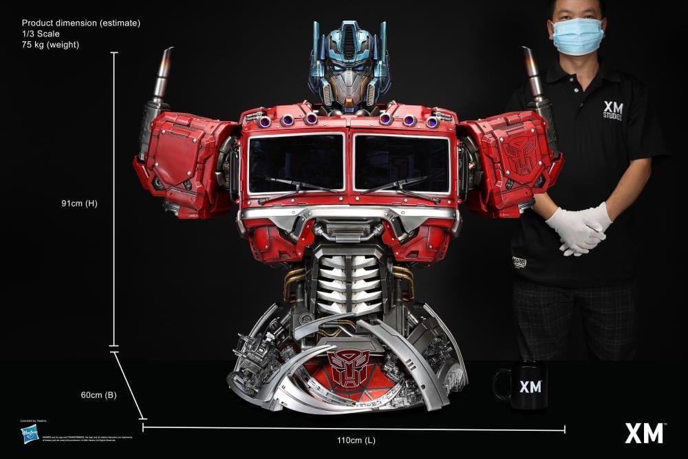 Transformers Premium Collectible Series Optimus Prime 1/3 Scale Limited Edition Bust Gallery Image 32