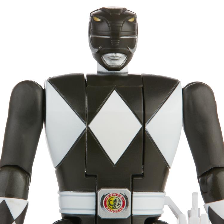Mighty Morphin Power Rangers Retro Morphin Black Ranger Exclusive Figure Gallery Image 8
