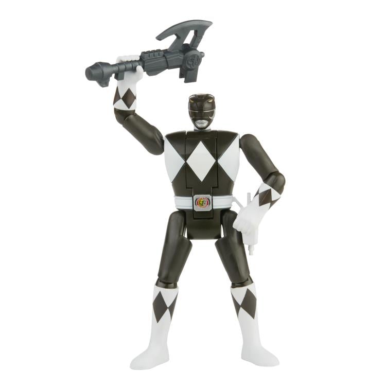 Mighty Morphin Power Rangers Retro Morphin Black Ranger Exclusive Figure Gallery Image 7