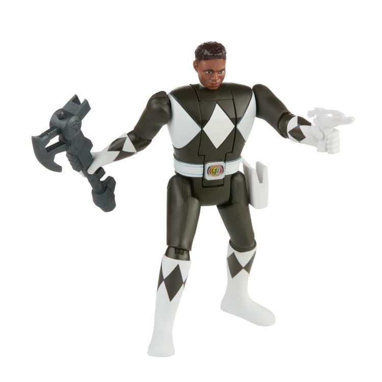 Mighty Morphin Power Rangers Retro Morphin Black Ranger Exclusive Figure Gallery Image 4