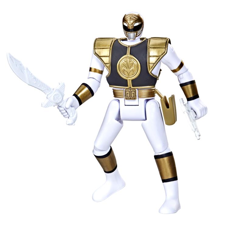Mighty Morphin Power Rangers Retro Morphin White Ranger Exclusive Figure Gallery Image 7