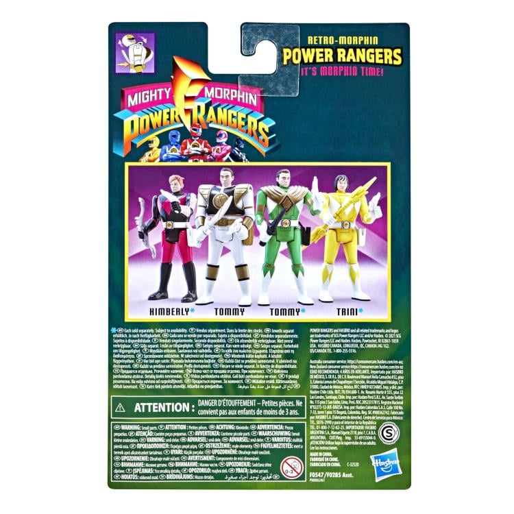 Mighty Morphin Power Rangers Retro Morphin White Ranger Exclusive Figure Gallery Image 11