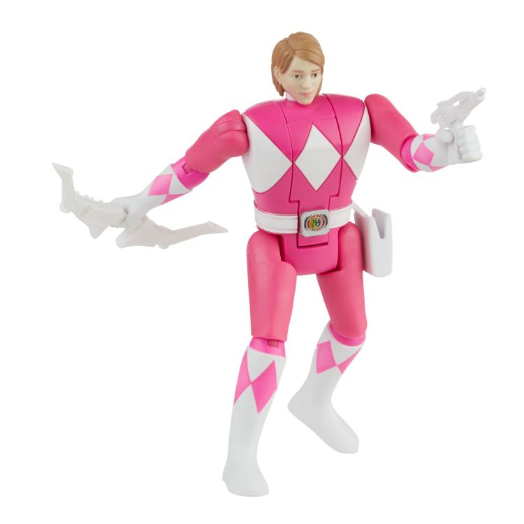 Mighty Morphin Power Rangers Retro Morphin Pink Ranger Exclusive Figure Gallery Image 4