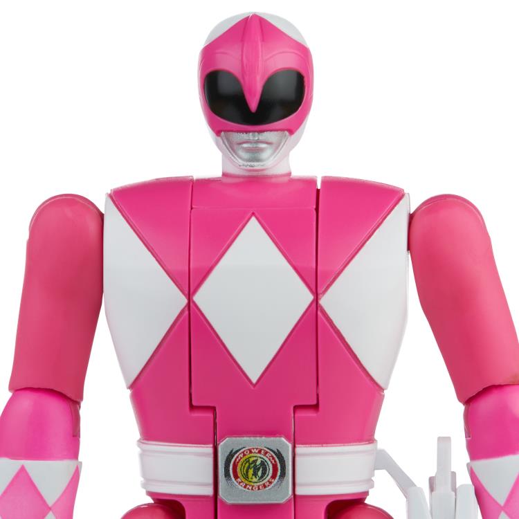 Mighty Morphin Power Rangers Retro Morphin Pink Ranger Exclusive Figure Gallery Image 8