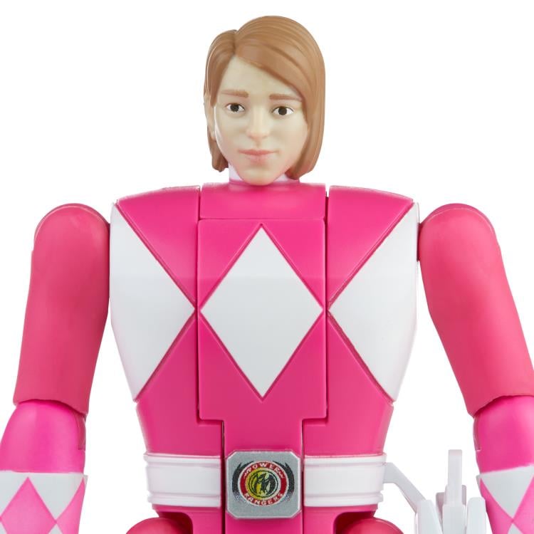 Mighty Morphin Power Rangers Retro Morphin Pink Ranger Exclusive Figure Gallery Image 7