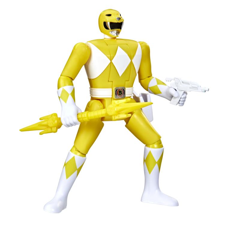 Mighty Morphin Power Rangers Retro Morphin Yellow Ranger Exclusive Figure Gallery Image 6