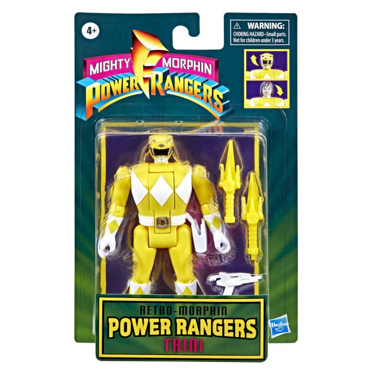 Mighty Morphin Power Rangers Retro Morphin Yellow Ranger Exclusive Figure Gallery Image 10