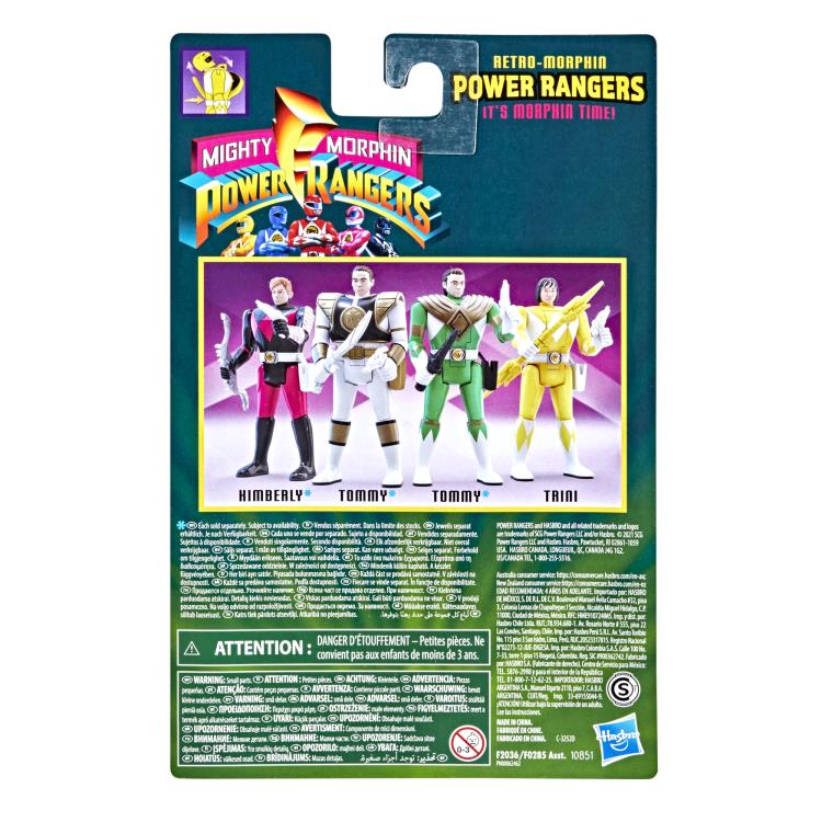 Mighty Morphin Power Rangers Retro Morphin Yellow Ranger Exclusive Figure Gallery Image 11