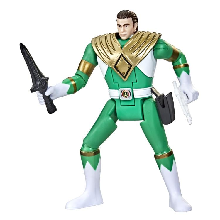 Mighty Morphin Power Rangers Retro Morphin Green Ranger Exclusive Figure Gallery Image 7