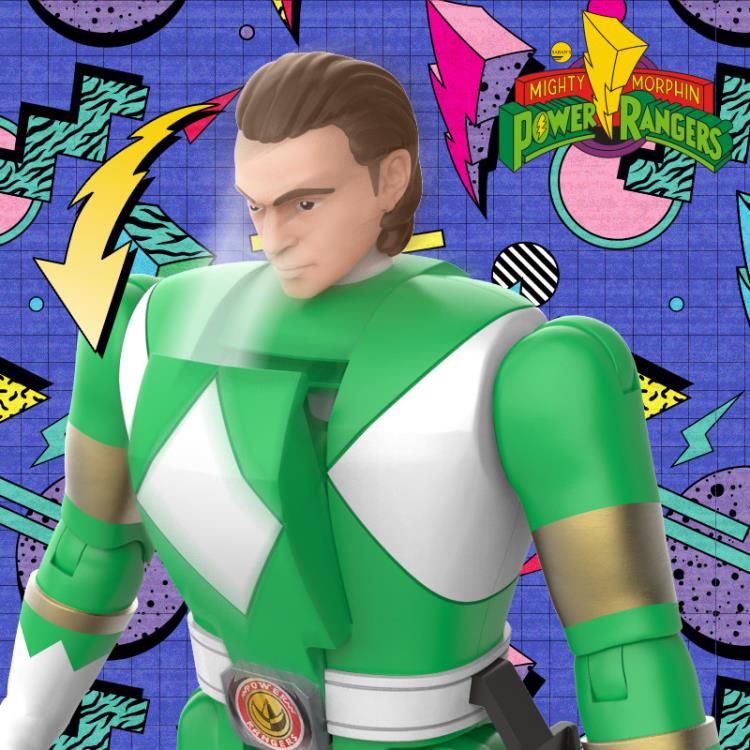Mighty Morphin Power Rangers Retro Morphin Green Ranger Exclusive Figure Gallery Image 8