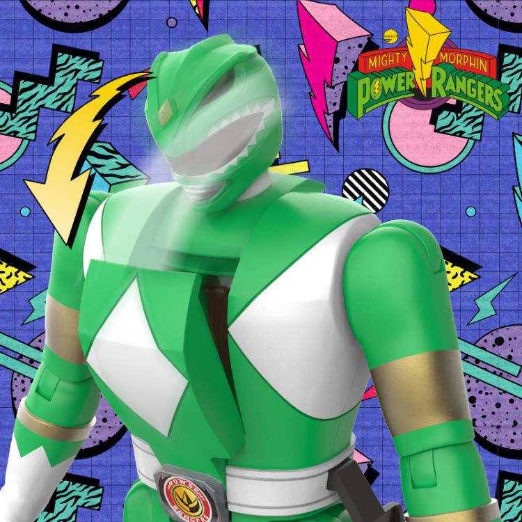 Mighty Morphin Power Rangers Retro Morphin Green Ranger Exclusive Figure Gallery Image 9