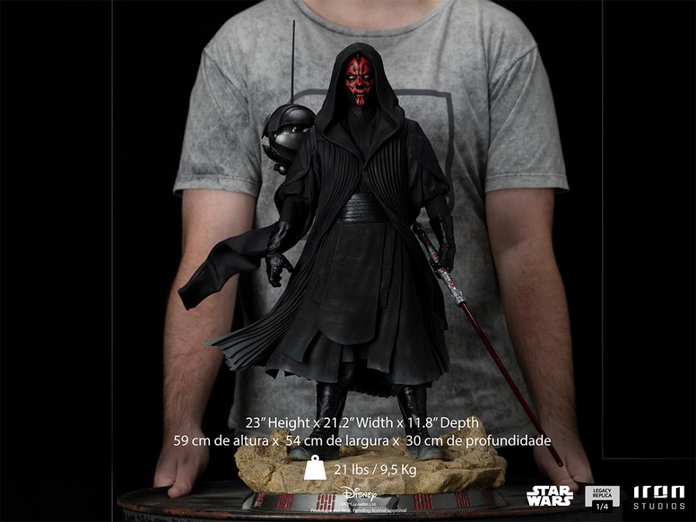 Star Wars Legacy Replica Darth Maul 1/4 Scale Limited Edition Statue Gallery Image 25