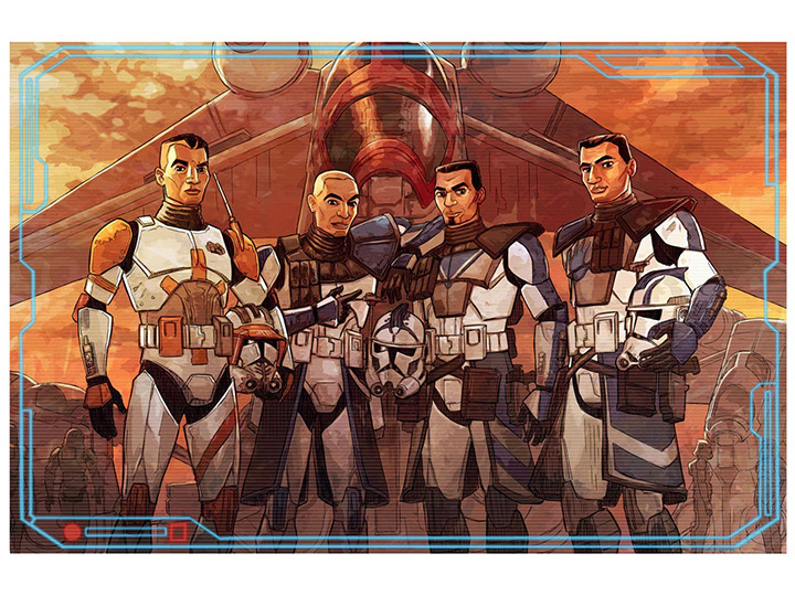 Star Wars Brothers All Limited Edition Lithograph Gallery Image 1