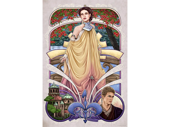 Star Wars: Attack of the Clones The Senator and the Jedi Limited Edition Lithograph Gallery Image 1