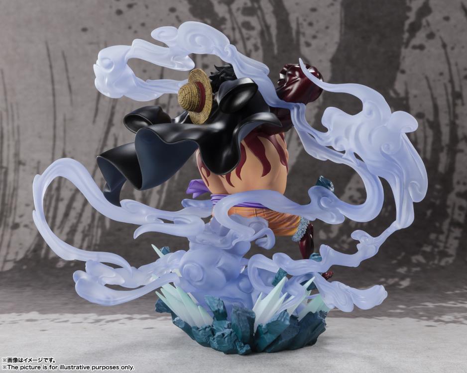 One Piece FiguartsZERO Extra Battle Monkey D. Luffy Gear 4 (Battle of Monsters on Onigashima Ver.) Gallery Image 5