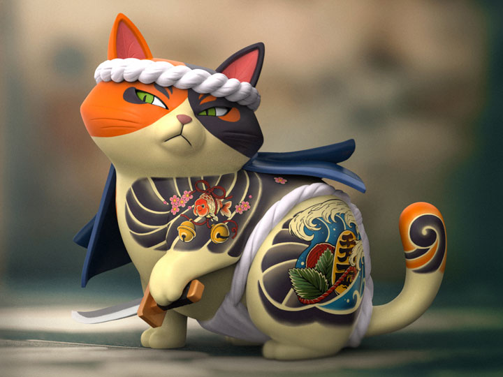 SyndiCats Nyakuza Limited Edition Figure Gallery Image 1