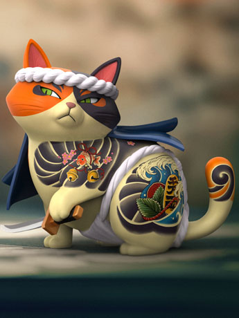 SyndiCats Nyakuza Limited Edition Figure Gallery Image 2