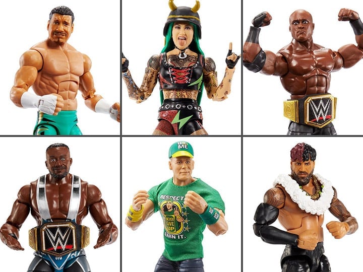 WWE Elite Collection Series 95 Set of 6 Figures Gallery Image 1