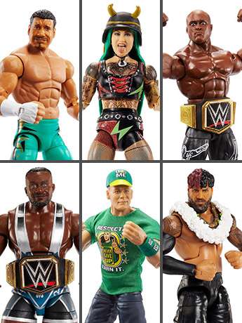 WWE Elite Collection Series 95 Set of 6 Figures Gallery Image 2