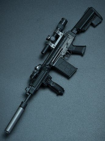 Private Military Contractor Weapon Set C SA 58 7.62 Assault Rifle (Ver. C) 1/6 Scale Accessory Set Gallery Image 2