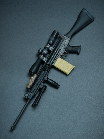 Private Military Contractor Weapon Set C SA 58 7.62 Assault Rifle (Ver. E) 1/6 Scale Accessory Set Gallery Image 2