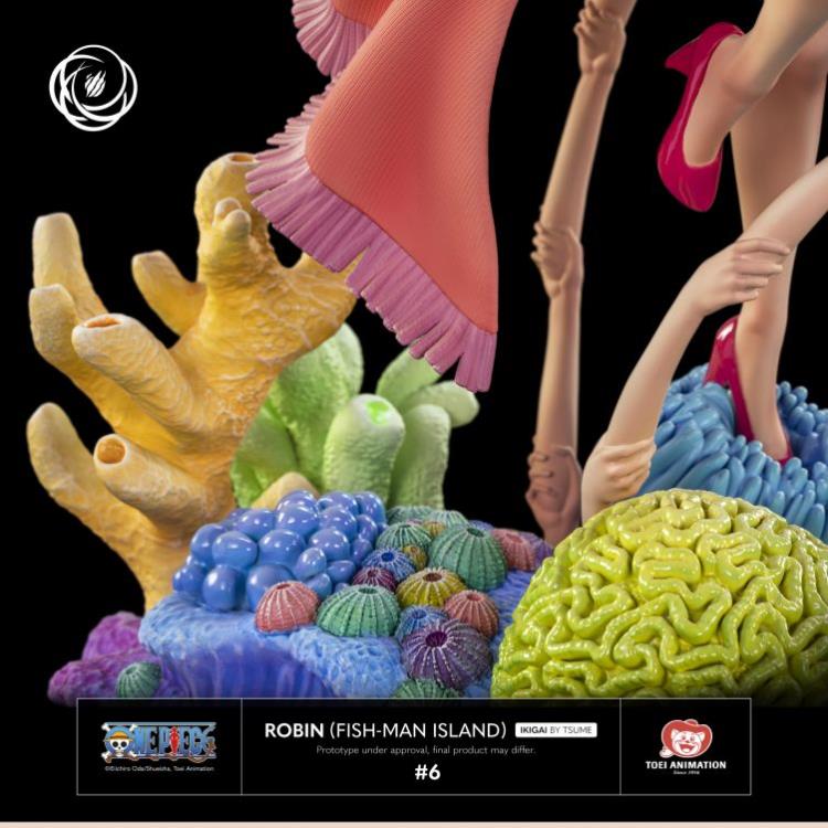One Piece Ikigai Robin (Fish-Man Island) 1/6 Scale Limited Edition Statue Gallery Image 13