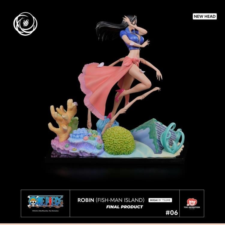 One Piece Ikigai Robin (Fish-Man Island) 1/6 Scale Limited Edition Statue Gallery Image 9