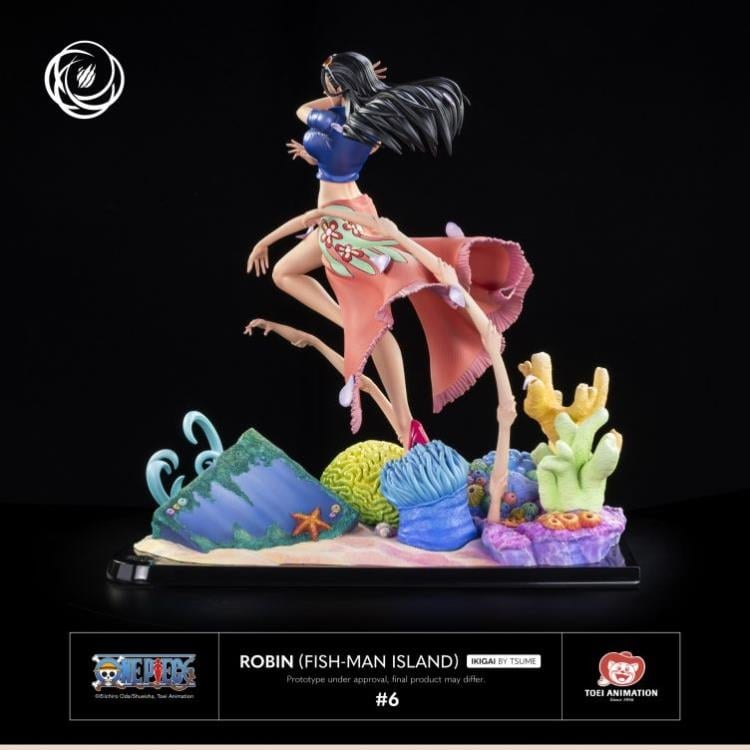 One Piece Ikigai Robin (Fish-Man Island) 1/6 Scale Limited Edition Statue Gallery Image 5