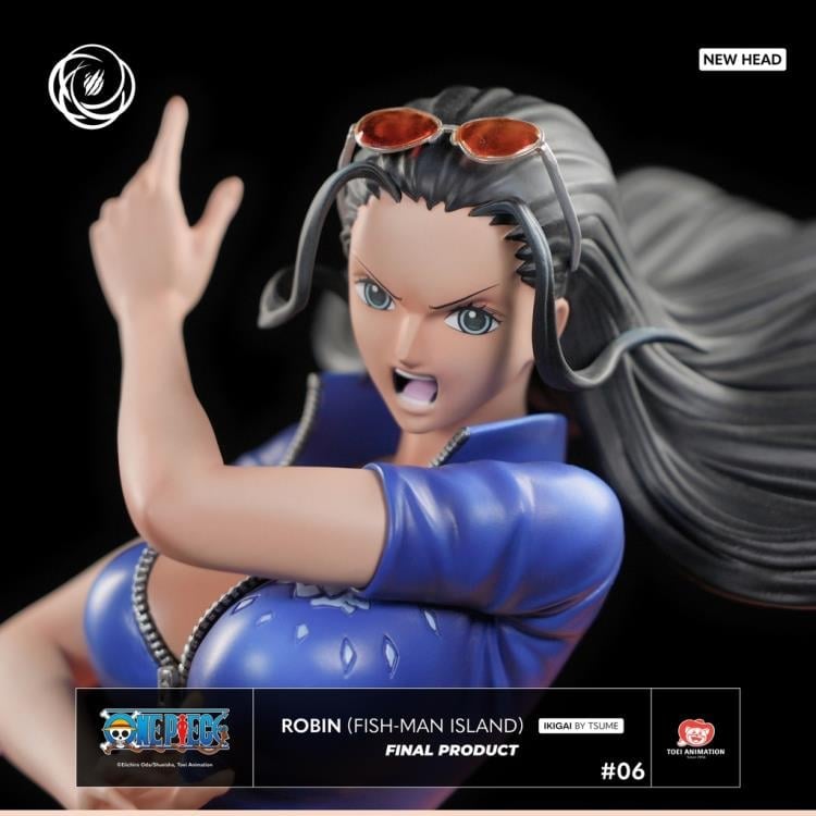 One Piece Ikigai Robin (Fish-Man Island) 1/6 Scale Limited Edition Statue Gallery Image 11