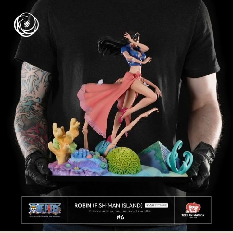 One Piece Ikigai Robin (Fish-Man Island) 1/6 Scale Limited Edition Statue Gallery Image 15