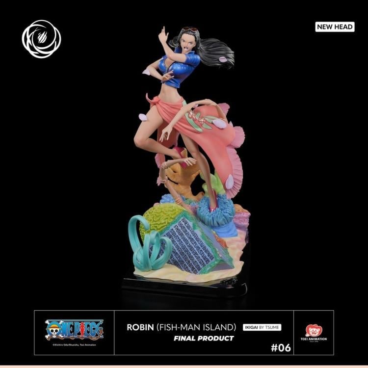 One Piece Ikigai Robin (Fish-Man Island) 1/6 Scale Limited Edition Statue Gallery Image 3