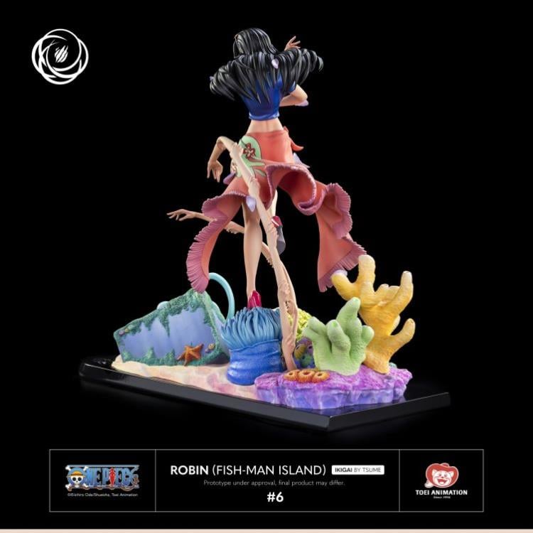 One Piece Ikigai Robin (Fish-Man Island) 1/6 Scale Limited Edition Statue Gallery Image 6