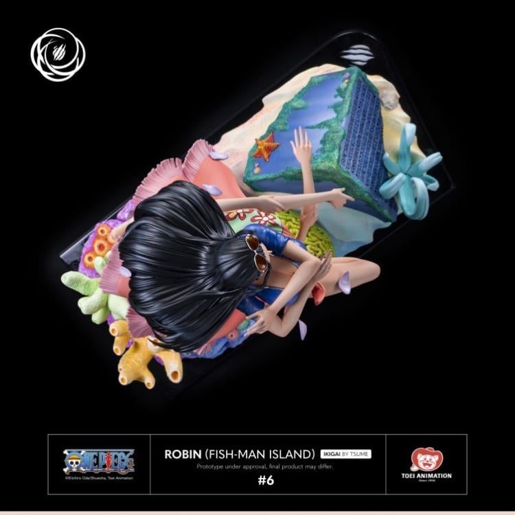 One Piece Ikigai Robin (Fish-Man Island) 1/6 Scale Limited Edition Statue Gallery Image 10