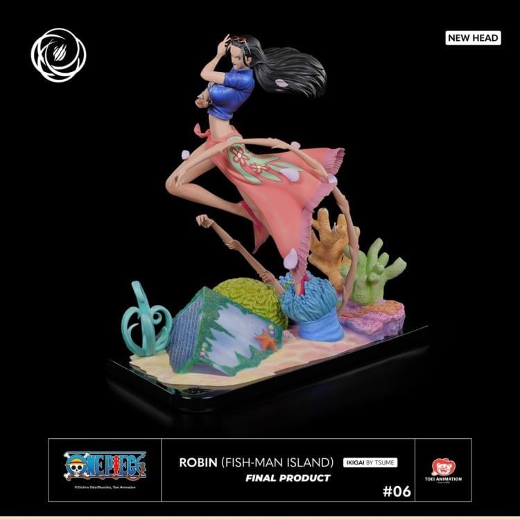 One Piece Ikigai Robin (Fish-Man Island) 1/6 Scale Limited Edition Statue Gallery Image 4