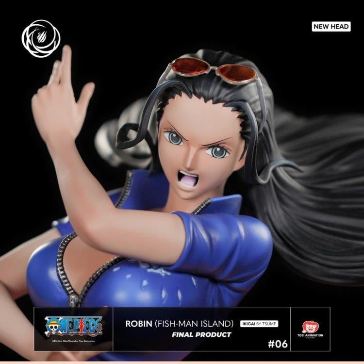 One Piece Ikigai Robin (Fish-Man Island) 1/6 Scale Limited Edition Statue Gallery Image 12