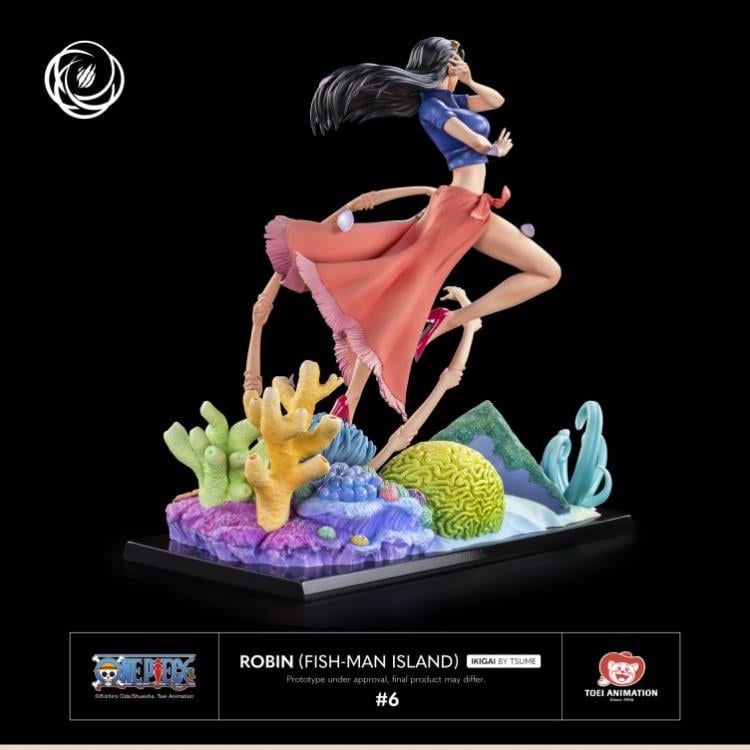One Piece Ikigai Robin (Fish-Man Island) 1/6 Scale Limited Edition Statue Gallery Image 8