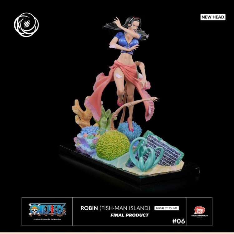 One Piece Ikigai Robin (Fish-Man Island) 1/6 Scale Limited Edition Statue Gallery Image 14