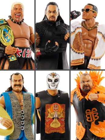 WWE Elite Collection Greatest Hits Set of 6 Figures Gallery Image 2