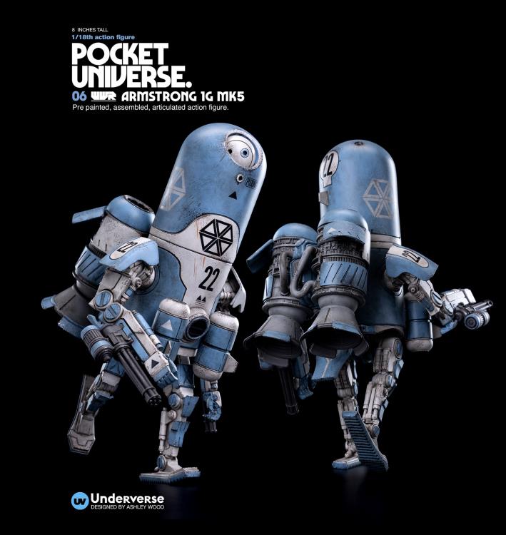 World War Robot Pocket Universe Armstrong 1G MK5 (Mediterranean Guard) 1/18 Scale Figure Gallery Image 4