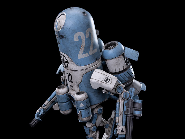 World War Robot Pocket Universe Armstrong 1G MK5 (Mediterranean Guard) 1/18 Scale Figure Gallery Image 1