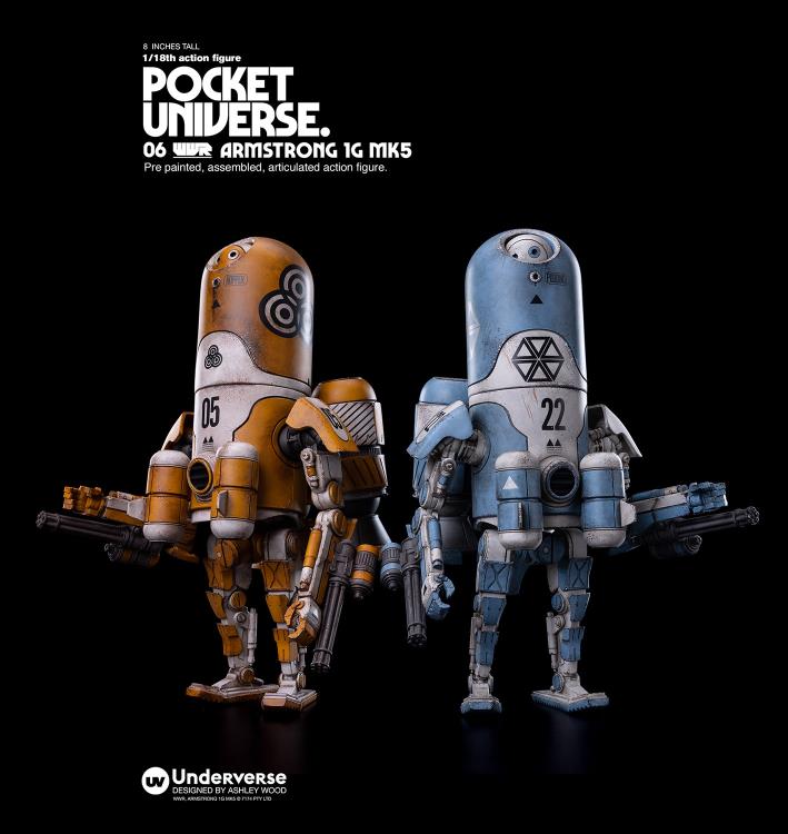 World War Robot Pocket Universe Armstrong 1G MK5 (Mediterranean Guard) 1/18 Scale Figure Gallery Image 6